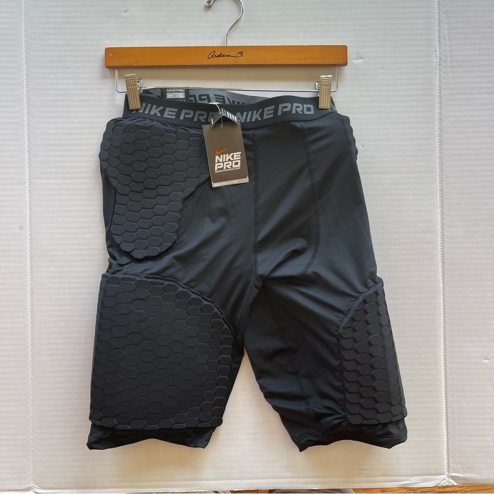Nike Pro Black Padded Shorts New Men Size Large